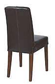 Silla Colonial Piel Bristol Chocolate