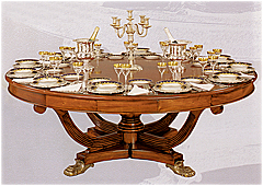 Mesa Comedor Regencia Circular 220