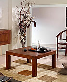 Mesa de Centro Rustica Melar Cuadrada