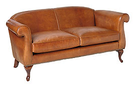 Sofa Clasico Piel Nina