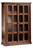 Vitrina Rustica 2 Puertas Correderas