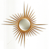 Espejo 20th Century Gold  - Espejos - Grandes Dise�adores de Muebles