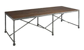 Mesa de comedor industrial Aquila
