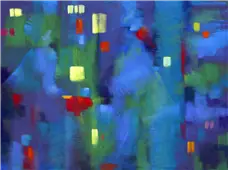 Cuadro canvas ships in the night