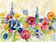 Cuadro canvas sunshine field flowers