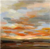 Cuadro canvas high desert sky II