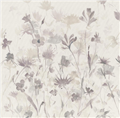 Cuadro canvas garden shadows IV purple grey