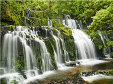 Cuadro canvas fotografia cascada purakaunui falls