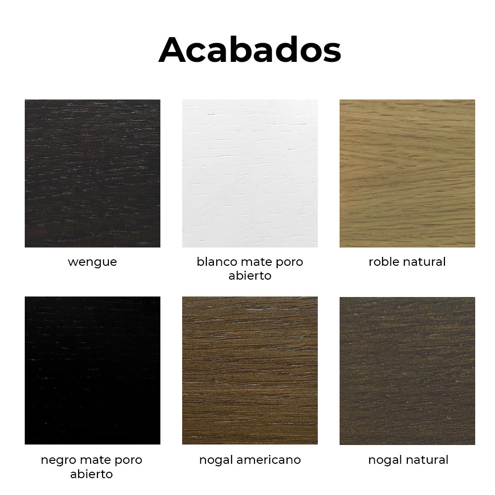 Mesa de comedor redonda roble extensible roble Dreslon
