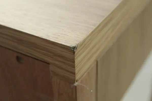 Mesa de escritorio 2 cajones nórdica Osaka Lig.defectos