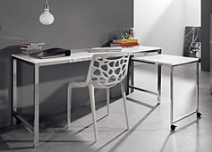 Mesa de Escritorio Blanca Malmo