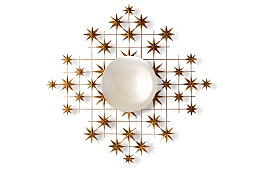 Espejo Renaissance Gold Convex