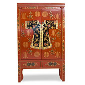 Armario de Boda Rojo Kimono - Armarios Coloniales y R�sticos - Muebles Coloniales y Muebles R�sticos