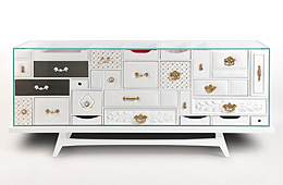 Aparador Blanco Mondrian - Aparadores de Dise�o - Muebles de Dise�o
