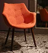 Butaca Moderna Naranja Ixia - Butacas de Dise�o - Muebles de Dise�o