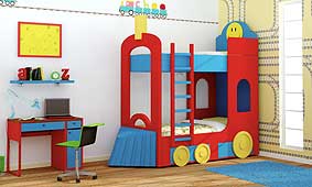 Dormitorio Litera Tren