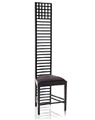  Silla Mackintosh lacada en Negro en Las Bodas de S�lvame