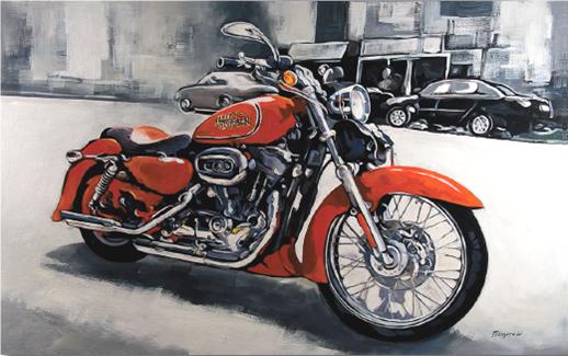 Cuadro Harley 11 Cuadro Harley 11