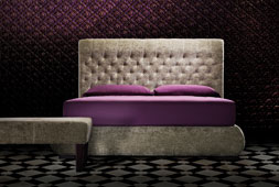 Cama tapizada Milano