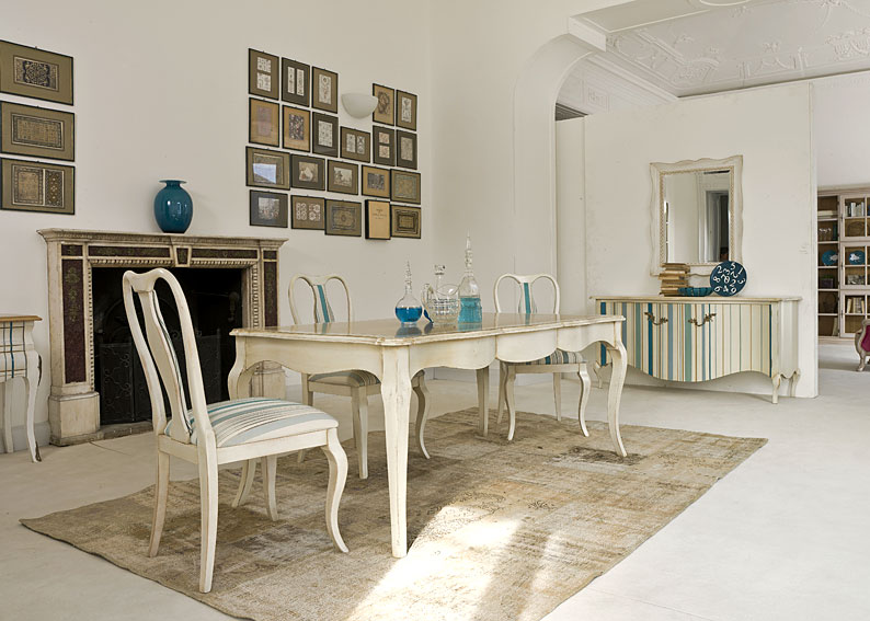 Comedor vintage aston en portobellostreet.es Comedores en color turquesa