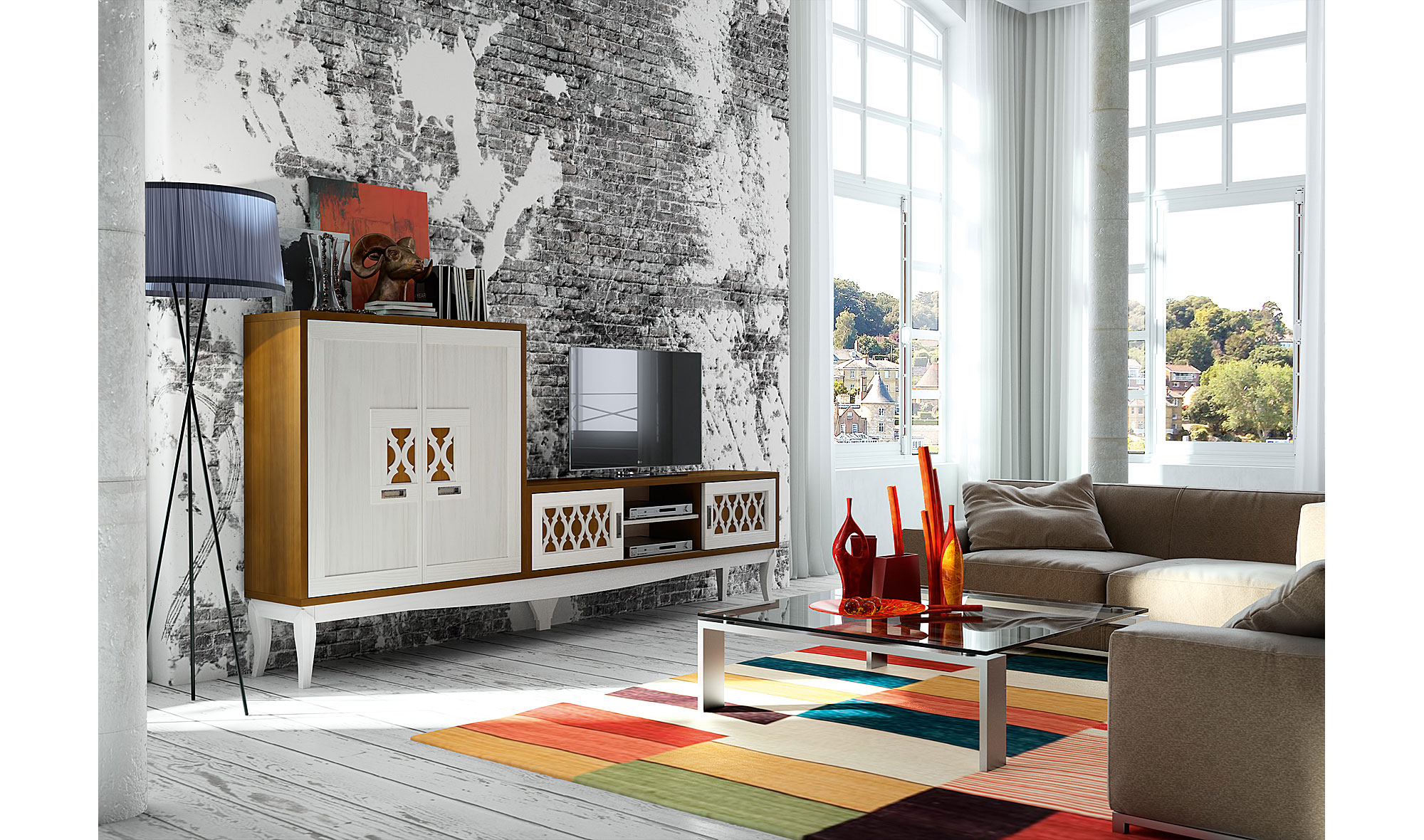 MueblesComposicionmuebleTvBasileablancojpg MueblesComposicionmuebleTvBasileablancojpg