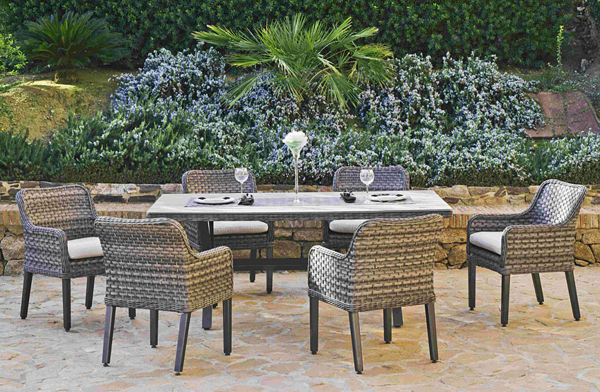 Conjunto Comedor Jardín Dominique de lujo en Portobellodeluxe.com ... Conjunto Comedor Jardín Dominique de lujo en Portobellodeluxe.com ...