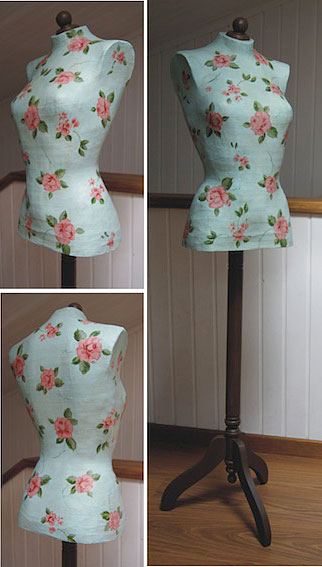 Maniquí estampado camelias Maniquí estampado camelias