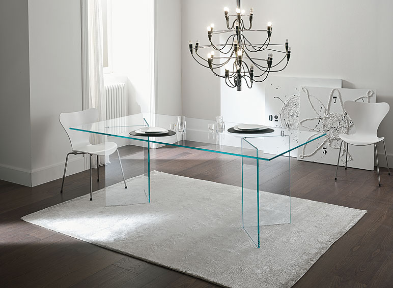 Mesa de comedor de cristal Bacco no disponible en Portobellostreet.es Mesa de comedor de cristal Bacco no disponible en Portobellostreet.es
