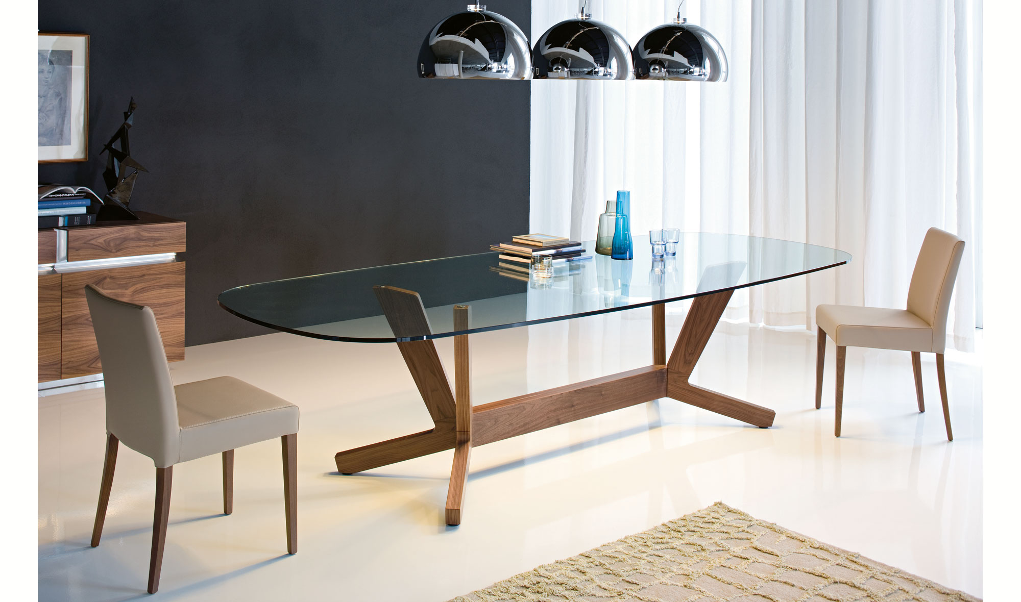 Mesa de comedor ovalada moderna Goblin Cattelan de lujo en ... Mesa de comedor ovalada moderna Goblin Cattelan de lujo en ...