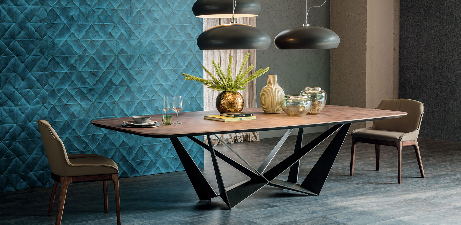 Mesa de comedor ovalada Skorpio Cattelan de lujo en Portobellodeluxe ... Mesa de comedor ovalada Skorpio Cattelan de lujo en Portobellodeluxe ...