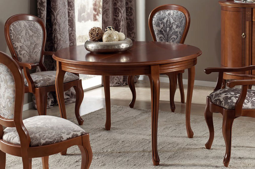 Mesa comedor extensible clásica Ilora de lujo en Portobellodeluxe ... Mesa comedor extensible clásica Ilora de lujo en Portobellodeluxe ...