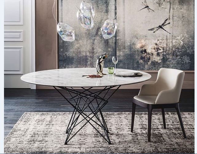 Mesa redonda gordon cattelan de lujo en portobellodeluxe.com. tu ... Mesas de comedor redondas modernas