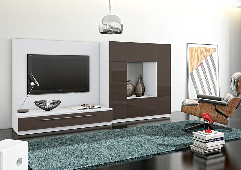 Muebles de diseño para tv: muebles de tv dise?o para y sonido ... Muebles de sala modernos y elegantes para tv