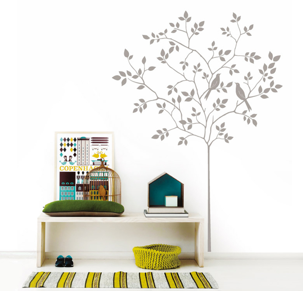 Vinilo bird tree Vinilo bird tree