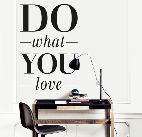 Vinilo do what you love Vinilo do what you love