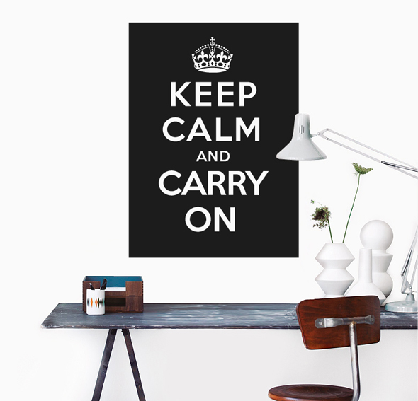 Vinilo keep calm 2 Vinilo keep calm 2