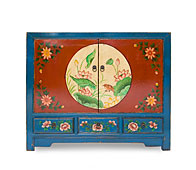 mueble colonial Aparador_Mongolia_2_Puertas_3_Cajones_IV