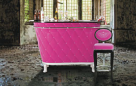 Barra de Bar Rockstar Rosa - Muebles Bar Vintage - Muebles Vintage