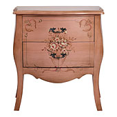 mueble vintage Mesa_de_noche_2_Cajones_floral