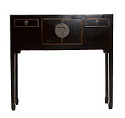 mueble colonial Consola_China_Negra
