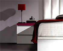  -  - Mesa Noche Moderna 2 caj.