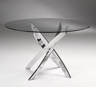mueble de dise�o Mesa_Redonda_de_cristal_Xenon
