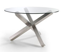 mueble de dise�o Mesa_Redonda_de_cristal_Vedaric
