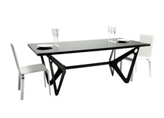 mueble de dise�o Mesa_acero_cristal_mariposa