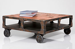Mesa de centro Industrial Dirty Chic