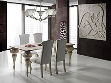 Mesa de comedor Vintage Chic