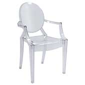 Silla Transparente Moderna Calais