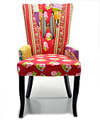 Sillon Patchwork capitone - Butacas Vintage - Muebles de Estilo Vintage