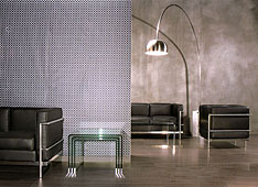 Sofas Modernos Casino Royal piel negra