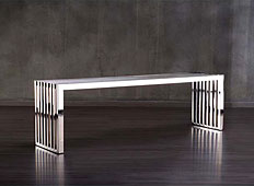 Mesa auxiliar Moderna acero inox